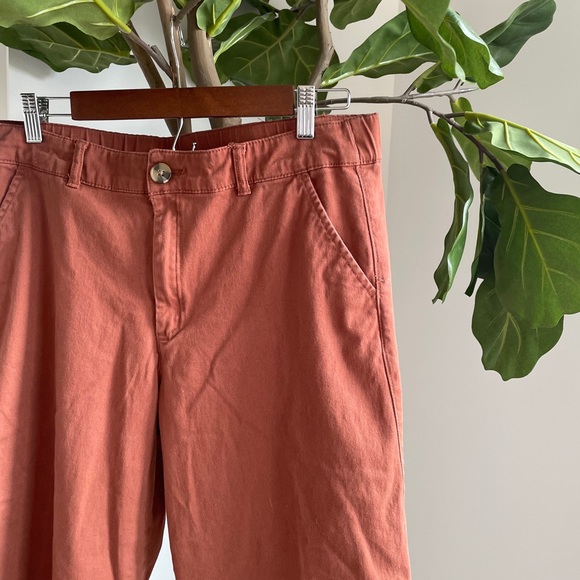 Terracotta Wide Leg Pants - Picture 2 of 4